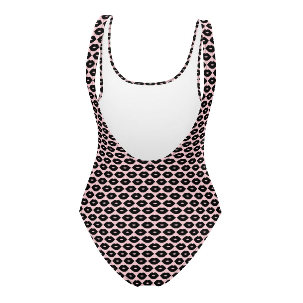 Love Over Me Pink One-Piece Swimsuit